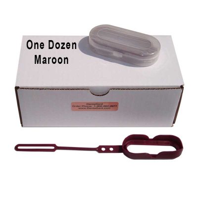 Box of 12 - Maroon